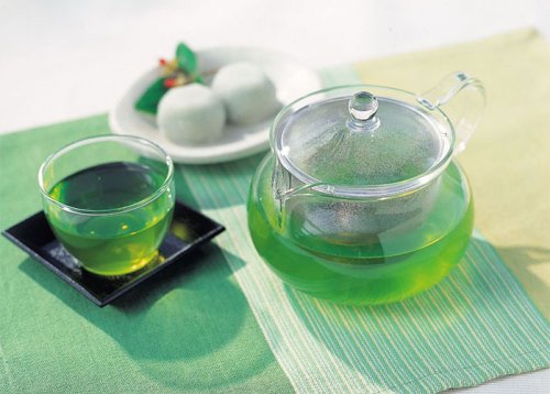 HARIO ChaCha Kyusu Glass Tea Pot, 450ml, Model CHJMN-45T, Perfect for Tea Lovers