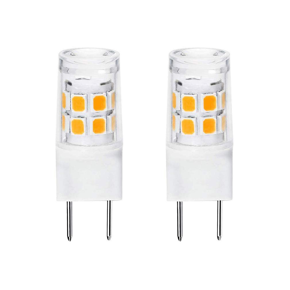 G8 Led Bulb 3W Equivalent To Wb25X10019 20W Halogen Lamp Bulb 20W Replacement For Ge Microwave, 120V Warm White 3000K (2 Pack)