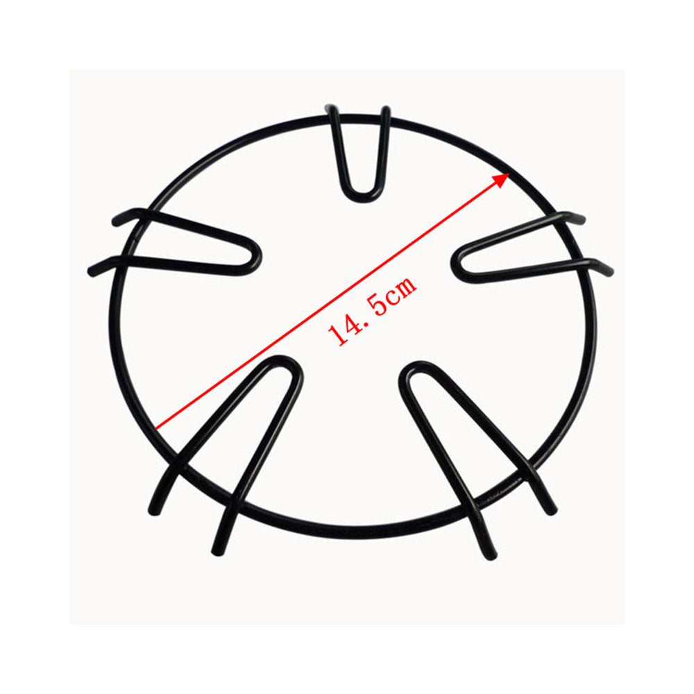 Kitchen Stove Accessories Five Ear Cream Pot Shelf Safe Gas Stove Pot Gas Stove Fittings Bracket Rack