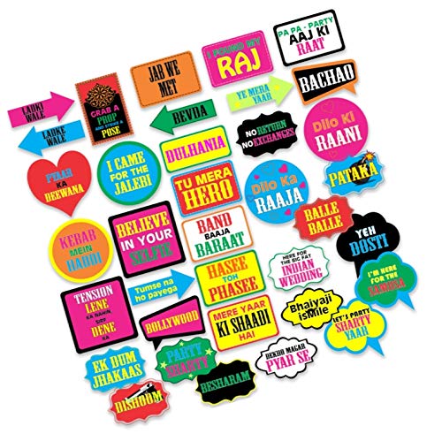 PartyStuff Props  Wedding Speech Bubbles 10 (36 Piece)