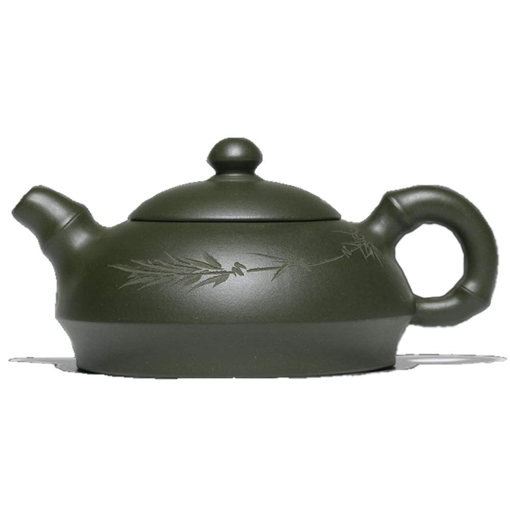 Chinese Yixing Purple Clay Handmade Half Moon Tea Pot Zisha Zi Ni Teapot 9Oz/250Cc