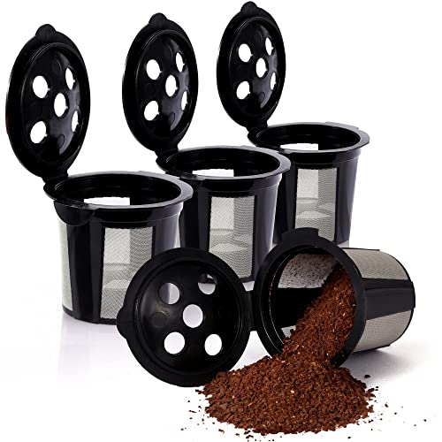 Reusable K Cups For Keurig Supreme, K Supreme Plus And K Slim By Purehq - Refillable Kcup For Keurig Supreme Coffee Maker - Mult