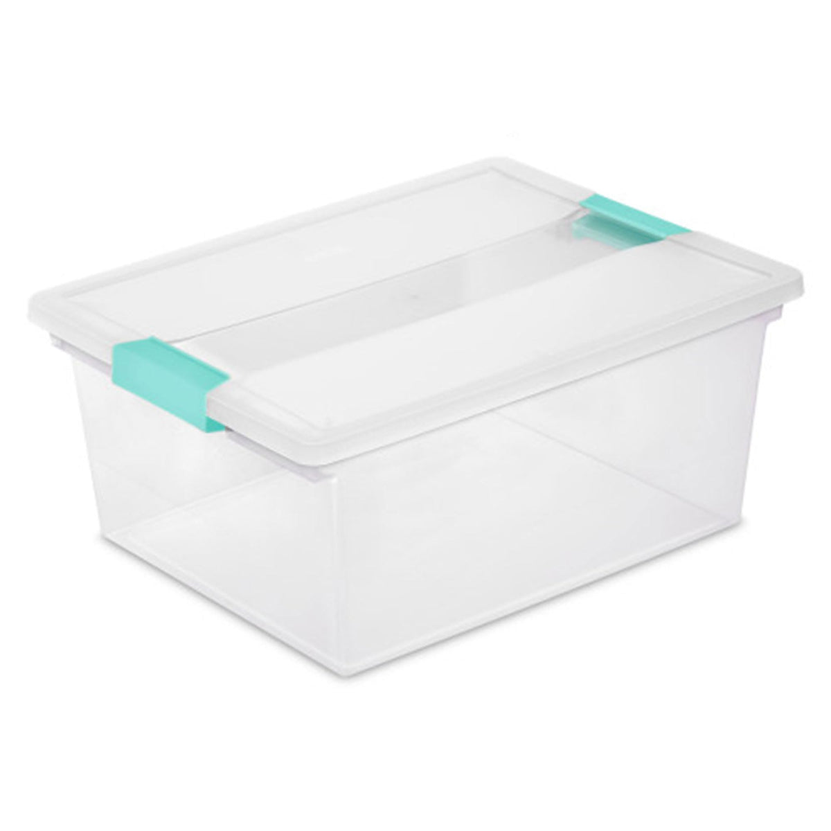 Sterilite 12-Pack Clip Box, Clear Storage For Crafts, Supplies And Office Items, Deep
