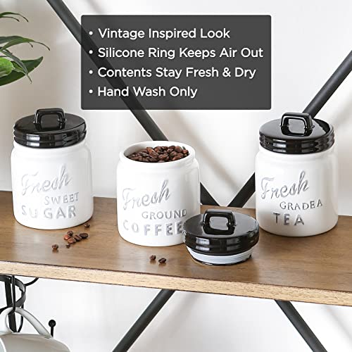 DII Kitchen Accessories Collection Ceramics  Cookie Jar  Aqua
