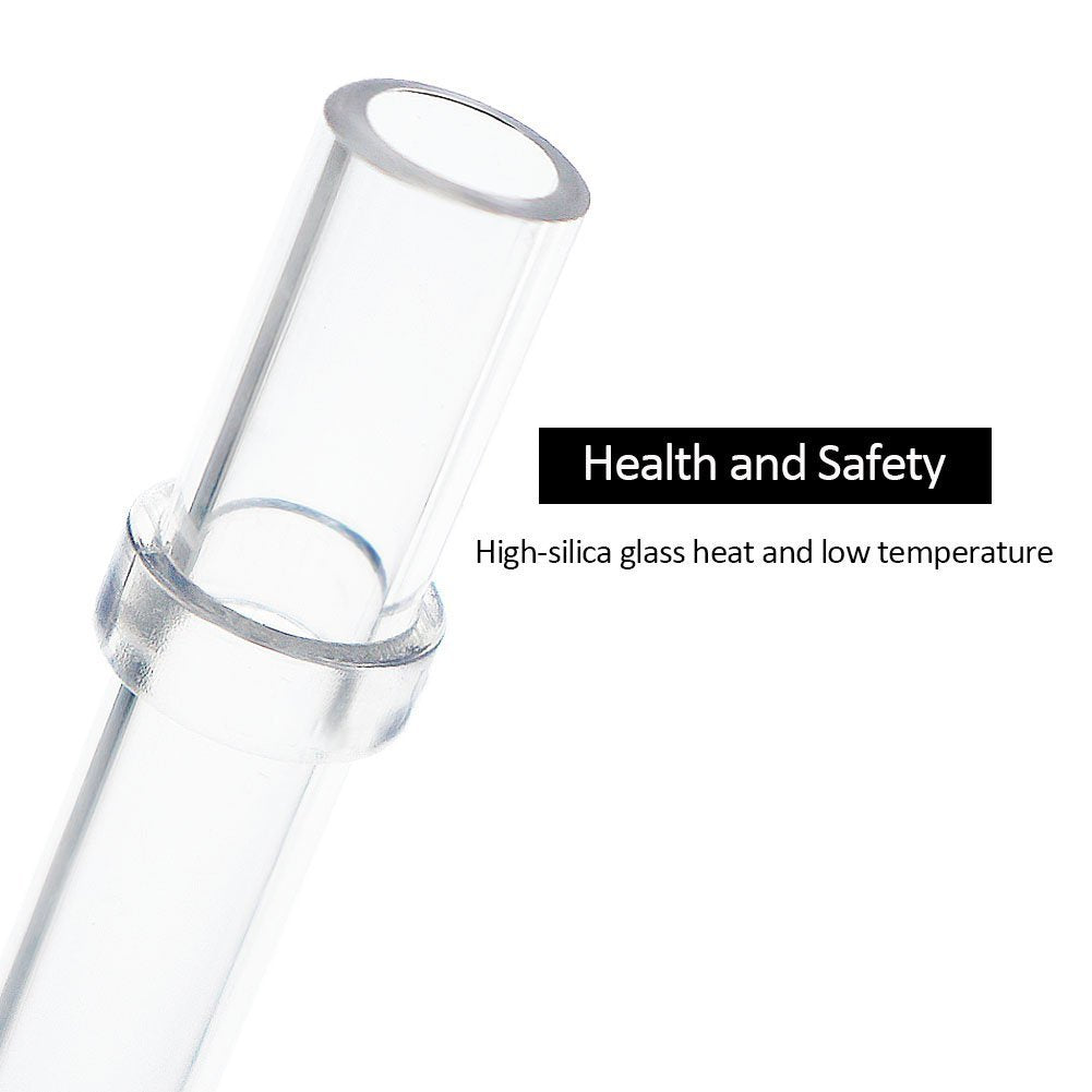 Reusable Drinking Straws,Plastic Straws For 20Oz & 30Oz Tumblers Yeti(Set Of 4 Straight Straws+ 2 Cleaning Brushes)