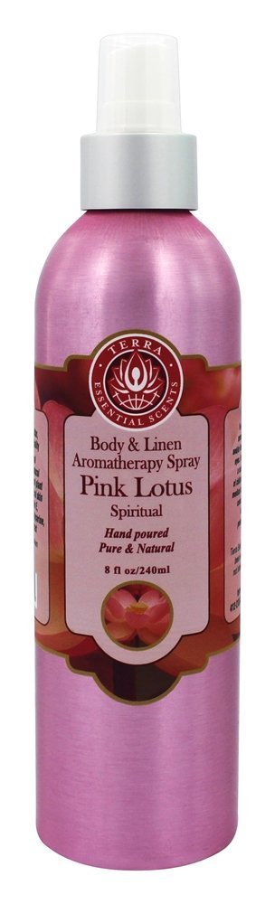 TERRA ESSENTIAL SCENTS Pink Lotus Room Spray, 8 OZ