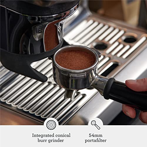 Breville The Barista Express Impress Espresso Machine With Grinder & Milk Frother, Espresso Maker With Assisted Tamping, Cappucc