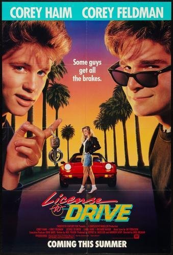 License To Drive Poster #01 24X36In