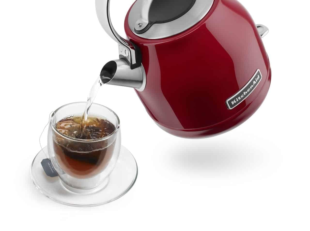 Kitchenaid Kek1222Er 1.25-Liter Electric Kettle - Empire Red,Small