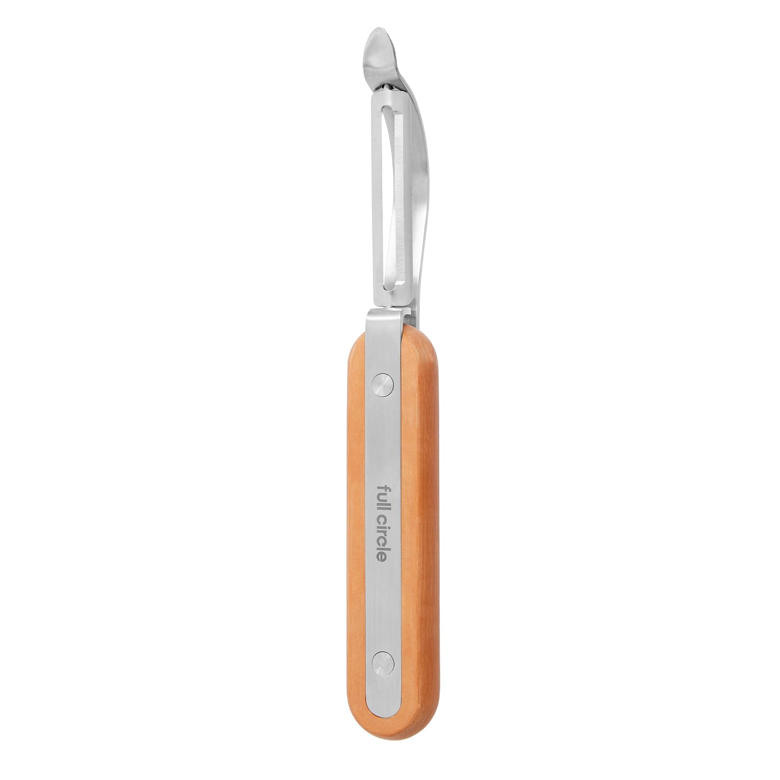 Full Circle Peel Out, Smooth Glide Straight Fruit And Vegetable Peeler: Stainless Steel, Sharp, Precise, And Eco-Friendly. Dishw