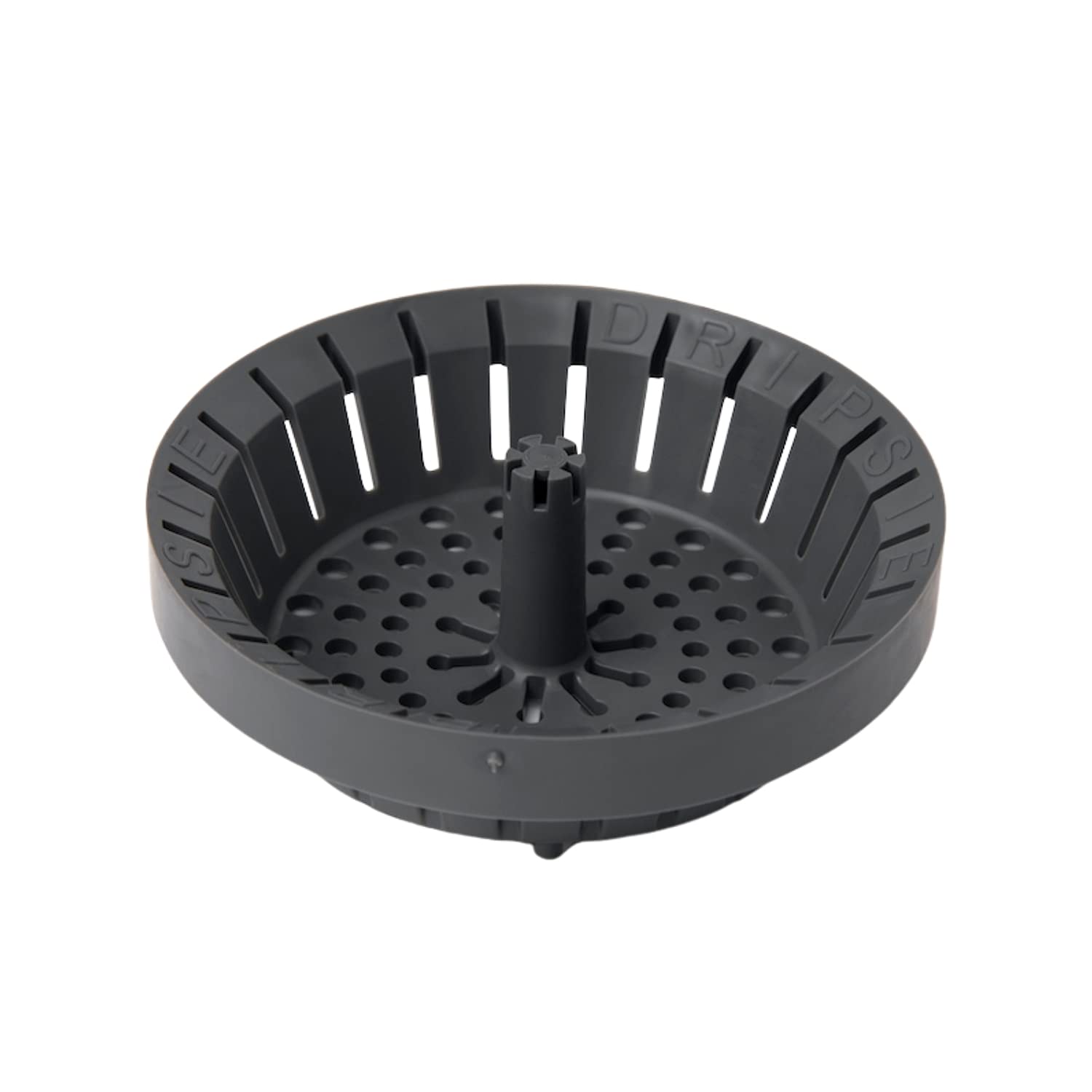 Dripsie Sink Strainer - Clog-Resistant and Flexible - Universal Kitchen Sink Drain Strainer - Made in The USA (1-Pack Gray)