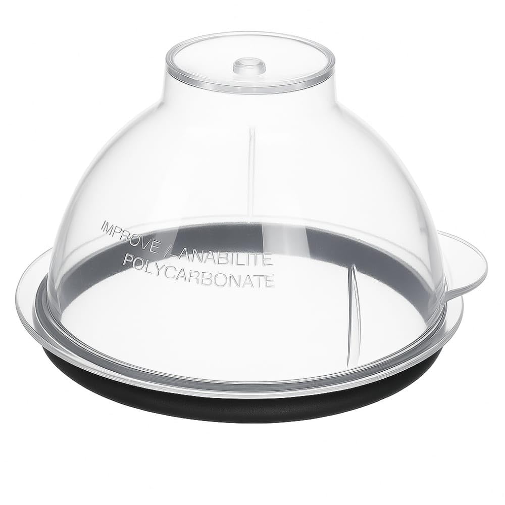 Mixer Grinder Big Jar Dome Transpranant Lid with Gasket  Compatible with 1.5L Jars Preethi Blue Leaf, Zodiac, Eco Plus, Steele 