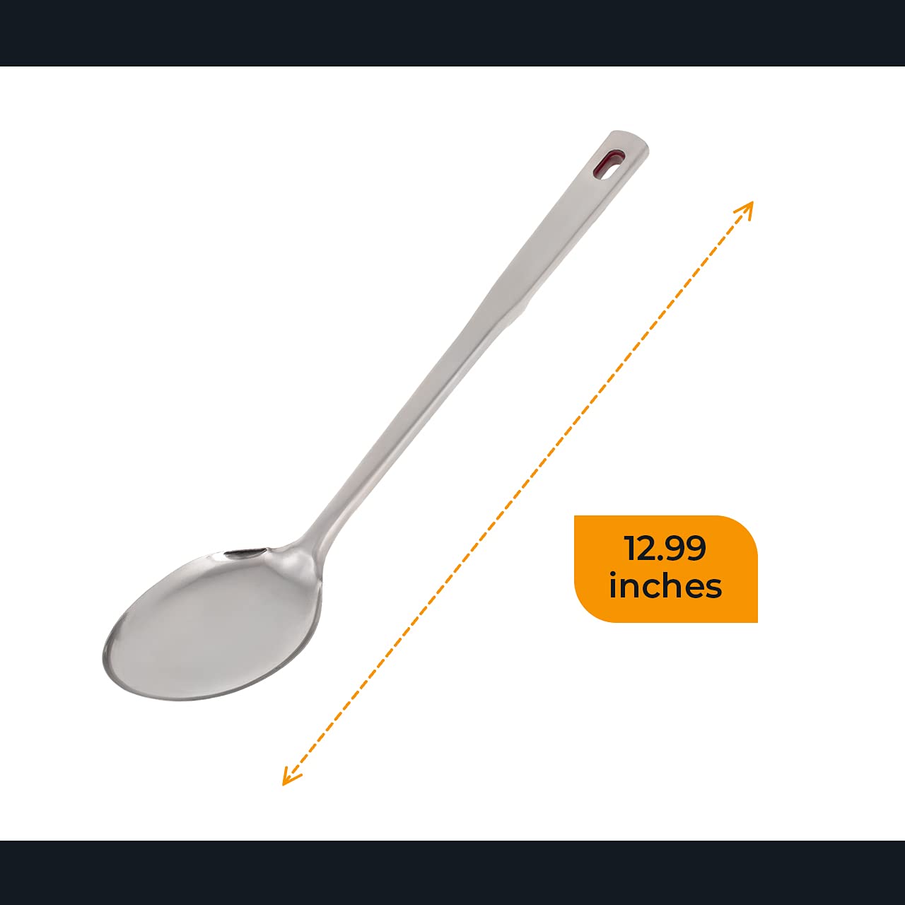 Stainless Steel Serving Spoon - Buffet Large Spoons For Kitchen - Metal Cooking Scooper