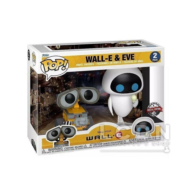 Wall-E - Wall-E & Eve with Lightbulb 2-Pack' Target Exclusive