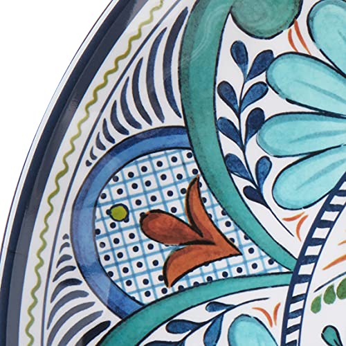 Certified International Talavera 14'' Melamine Round Platter, Multicolor