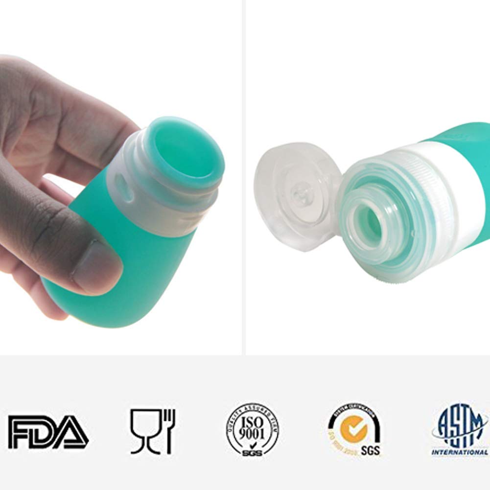 Yinggg Squeeze Portable Salad Dressing Container To Go Bottles Sauce Leakproof Condiment Storage Bottle, Dressing To Go For Lunc