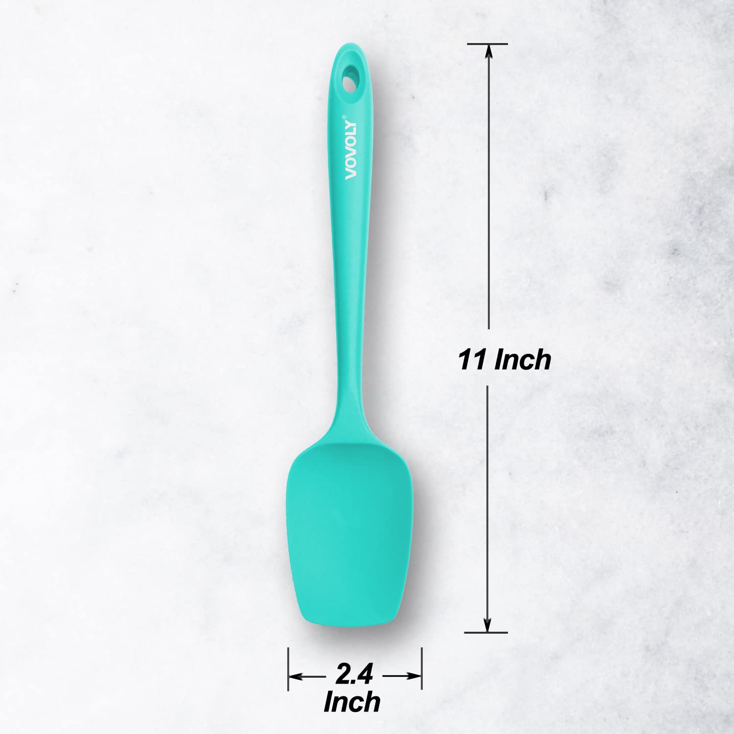 Silicone Spatula Set, High Heat Resistan Rubber Spoon Spatula, Non-Stick Spoonula With Seamless One Piece Design, Flexible Scrap