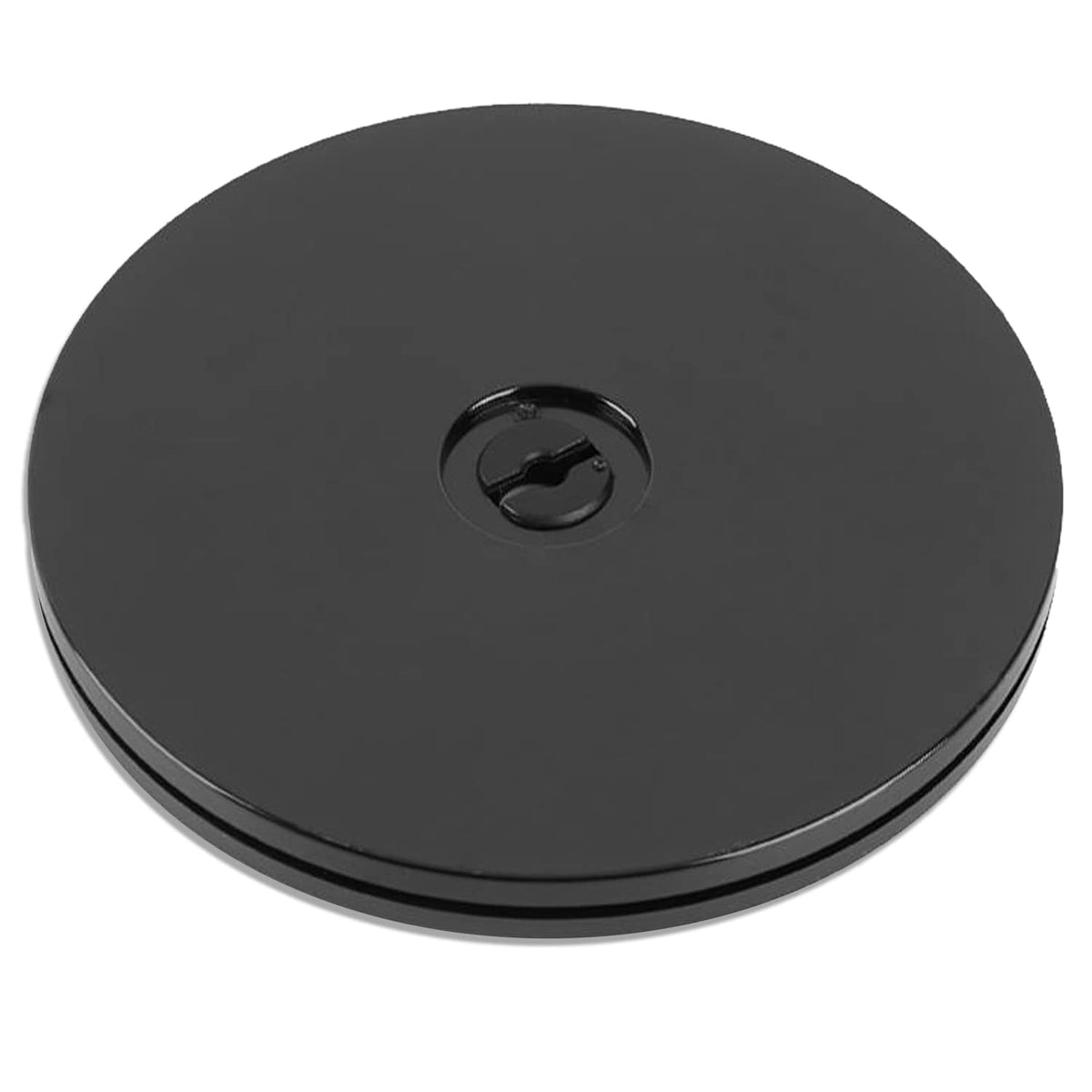 Hstech 4    Lazy Susan Turntable Black Acrylic Ball Bearing Rotating Tray For Spice Rack Table Cake Kitchen Pantry Decorating Tv