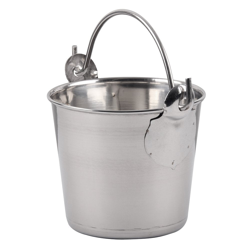Lindy's Stainless Steel Pail  1-Quart  Silver