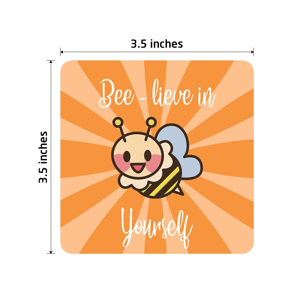 Springflower Lunch Box Notes For Kids - 100 Pack Inspirational And Motivational, Positive Affirmation, Encouragement, Thinking O
