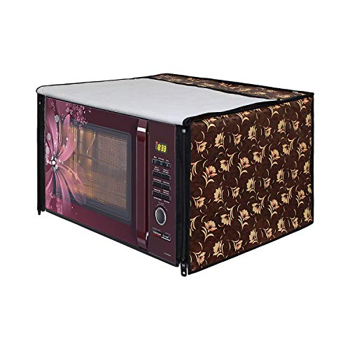 Lithara Printed Waterproof Microwave Oven Cover For Ifb 25Sc3 25L | Sams36 (Multicolor)