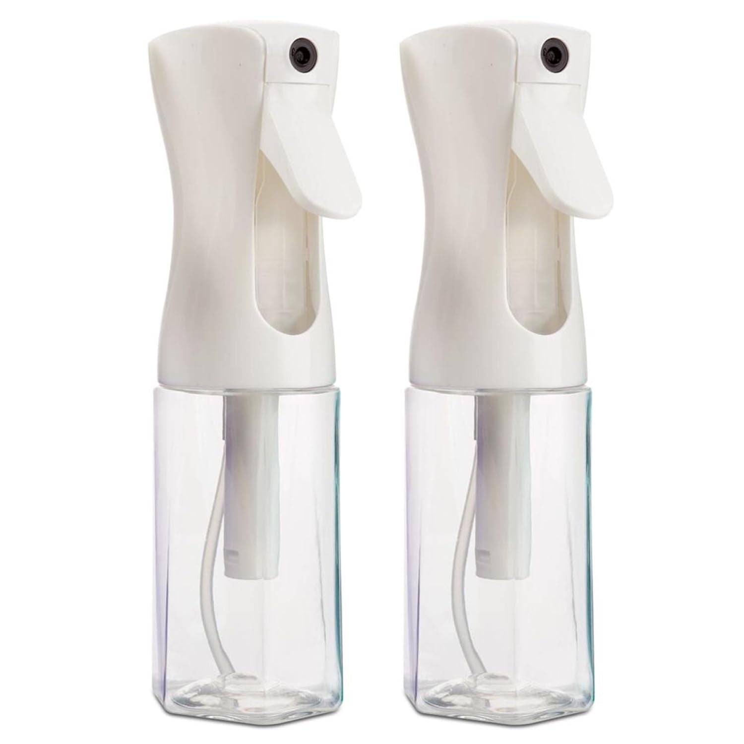 2 Pack Continuous Mist Spray Bottle - Ultra Fine Mist For Hair Styling, Salon Use, And Versatile Applications - Ideal For Plants