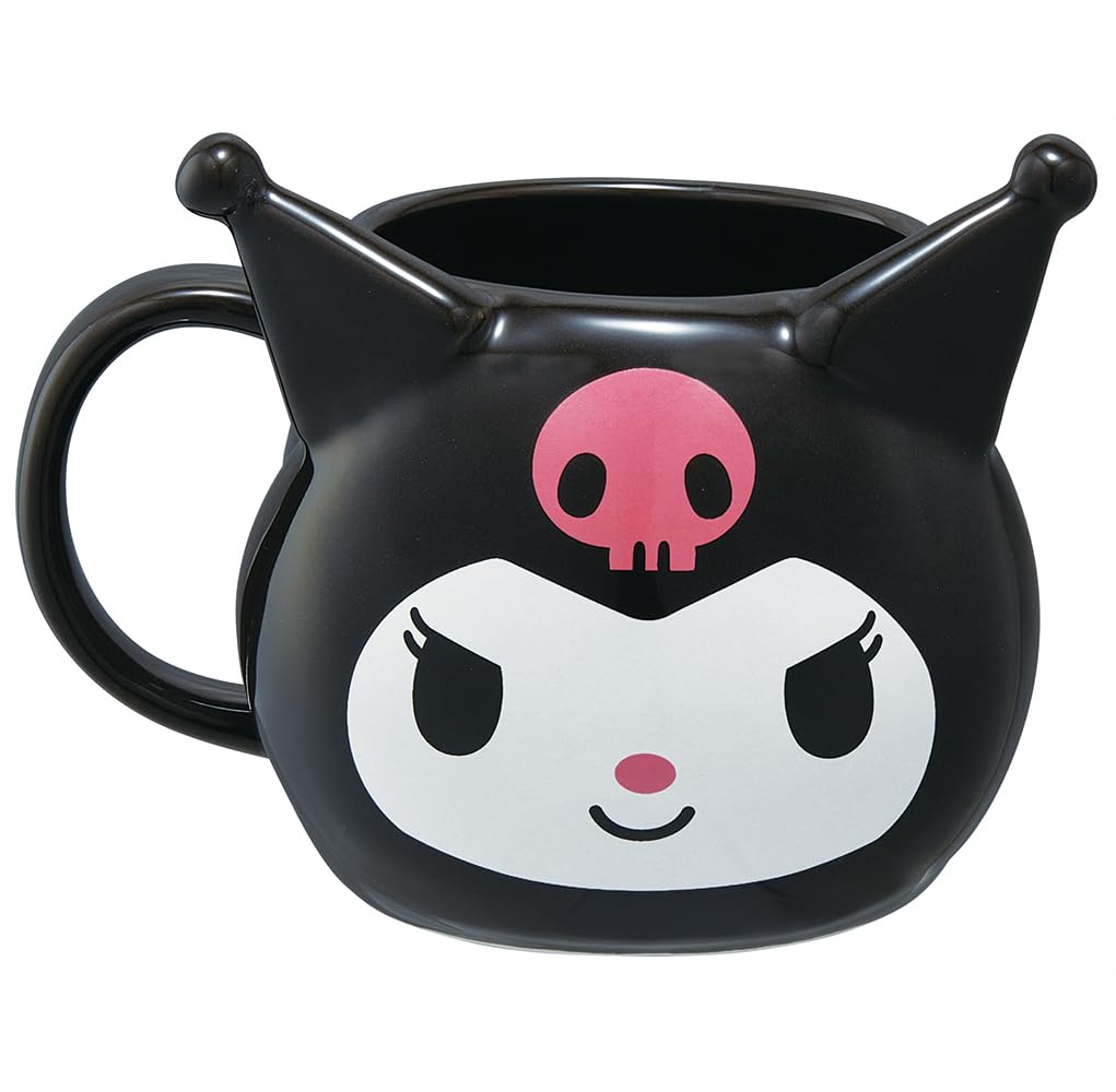 Skater CHMGD4-A Ceramic Mug, 13.8 fl oz (390 ml), Die Cut, Chromi, Sanrio