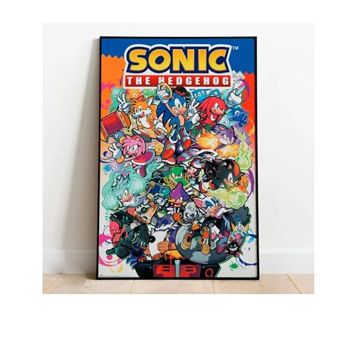 Pyramid International Sonic The Hedgehog Poster Sonic Comic Characters