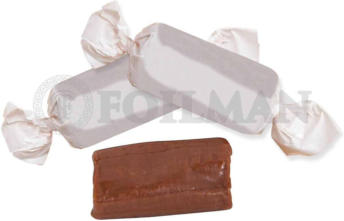 Foilman Twisting Wax Paper (500 Pack) - Best For Wrapping Homemade Candies, Taffy, Chocolate - Fold Easily & Holds The Twist Sha