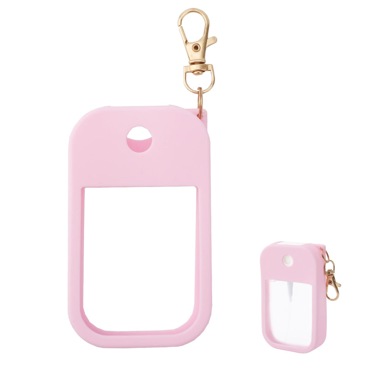 Lasuroa 2Pcs Hand Sanitizer Spray Case, Thickened Protective Silicone Case Compatible With Touchland Hand Sanitizer Spray With K