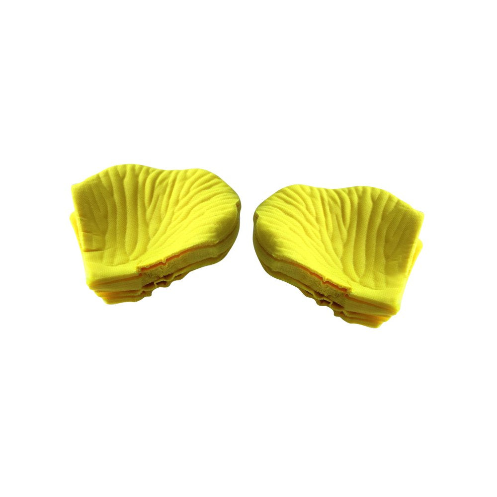Neo LOONS 1000 Pcs Artificial Silk Rose Petals Decoration Wedding Party Color Yellow
