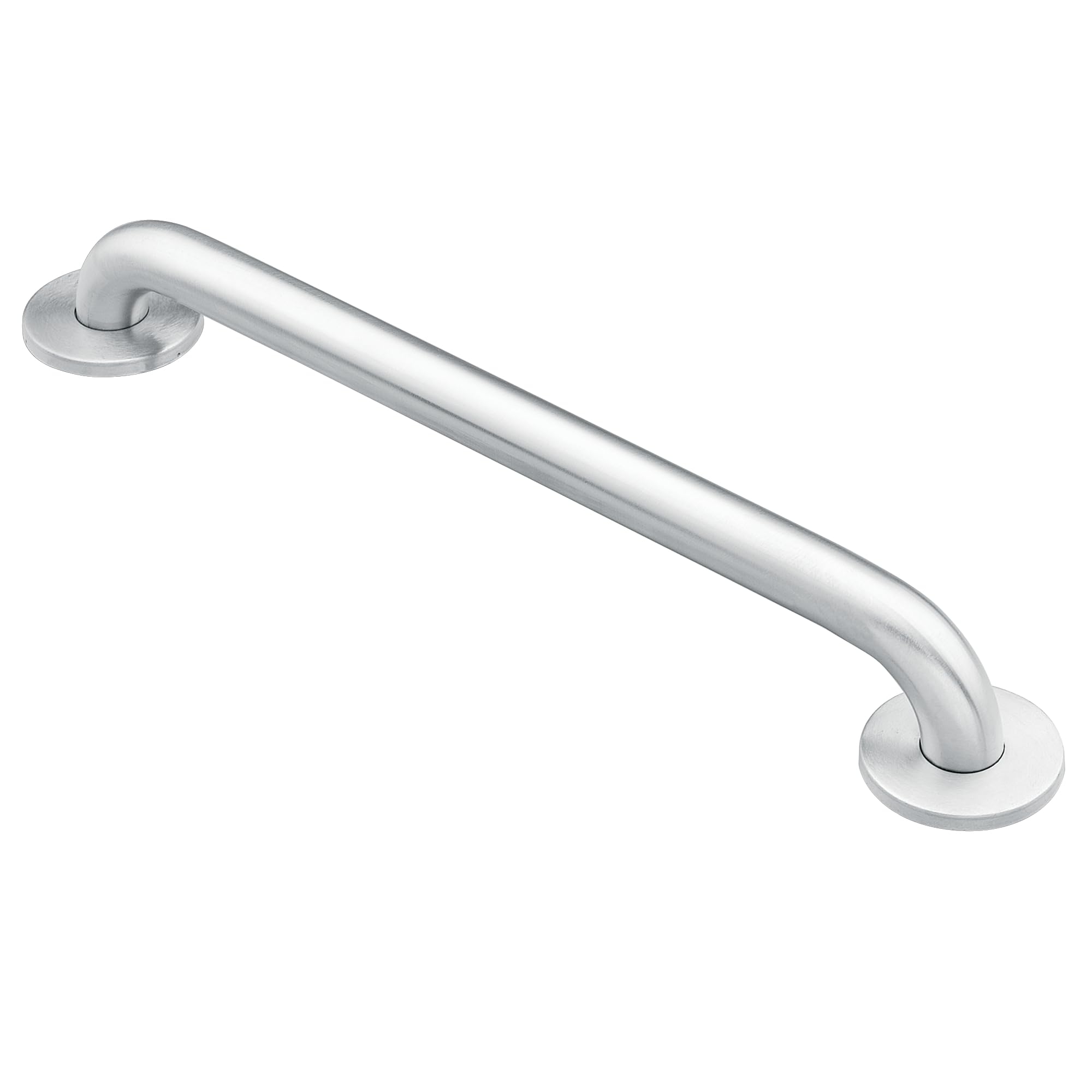 Moen R8742Ps Bathroom Safety 42-Inch Stainless Steel Bathroom Grab Bar With Textured Grip, Stainless