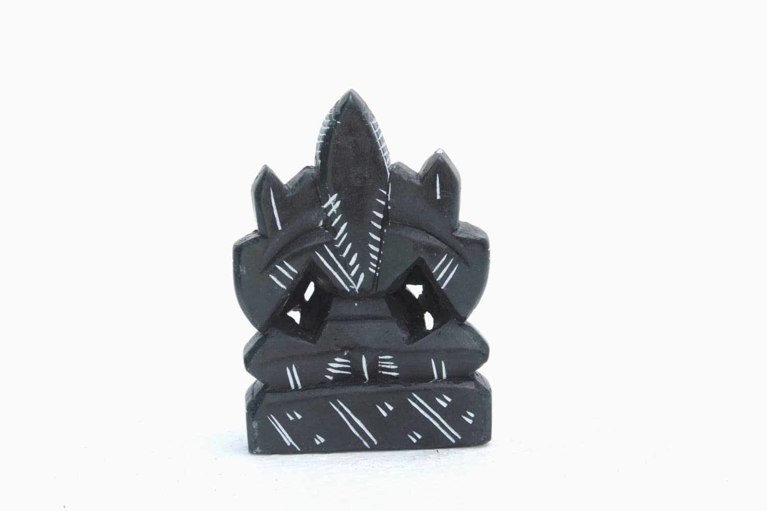 Mynaksha Small Ganesh Idoll Stone/Ganesh Sculpture Idol/Kan Drishti Ganapathy/Vinayakar Stone Idols/Ganesh Ji/Vinayakar Peruman/