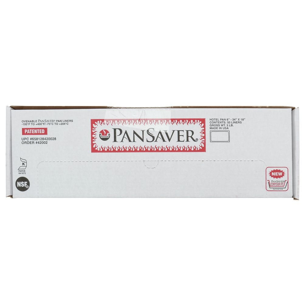 Pansaver 42002 Disposable Pan Liners Fits 6D Full-Size Steam Table Pans