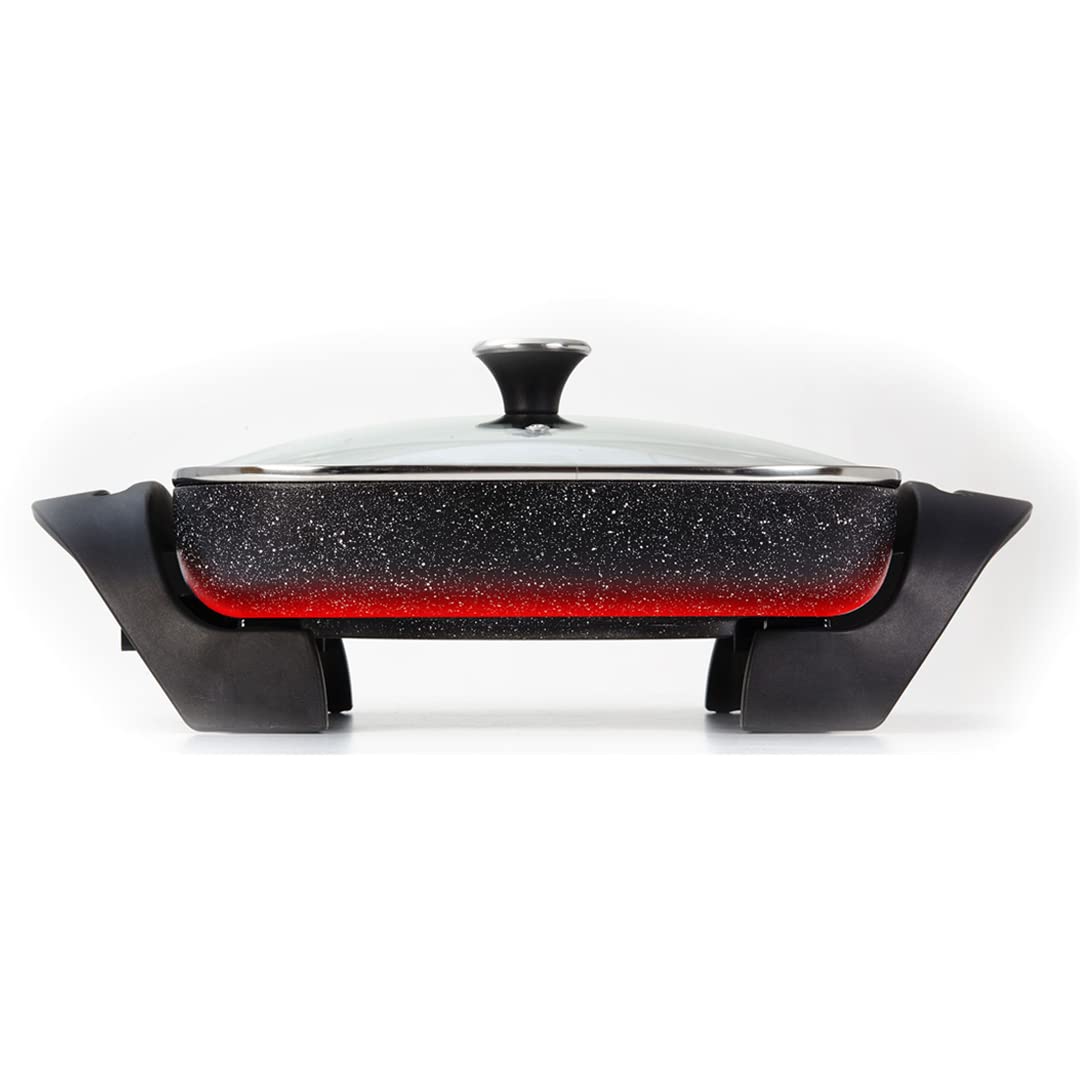 Starfrit The Rock Electric Skillet, 13.40In. X 14.20In. X 5.90In, Black