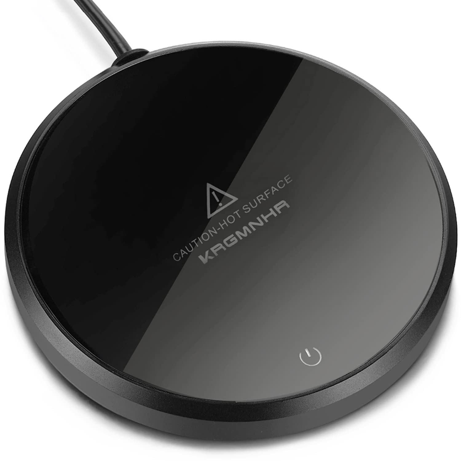 Coffee Mug Warmer, Krgmnhr Auto-Shutoff Cup Warmer For Home Office Desk Use, Electric Beverage Warmer Heating Plate For Tea, Wat