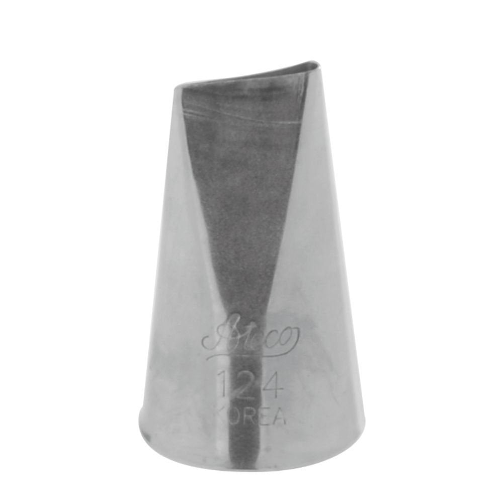 Ateco S/S Tube Rose Petal Decorating Pastry Tip #124S
