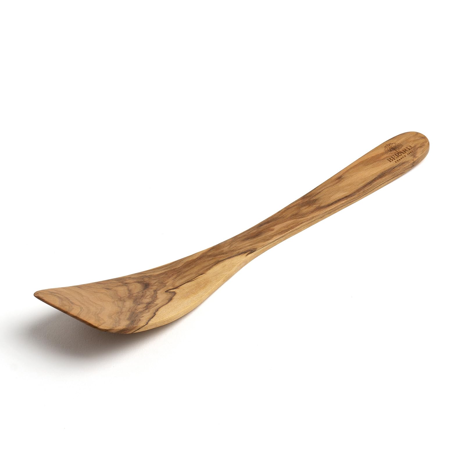 Berard Olive Wood Curved Spatula, Beige, 32 x 22 x 22 cm, Model 66474