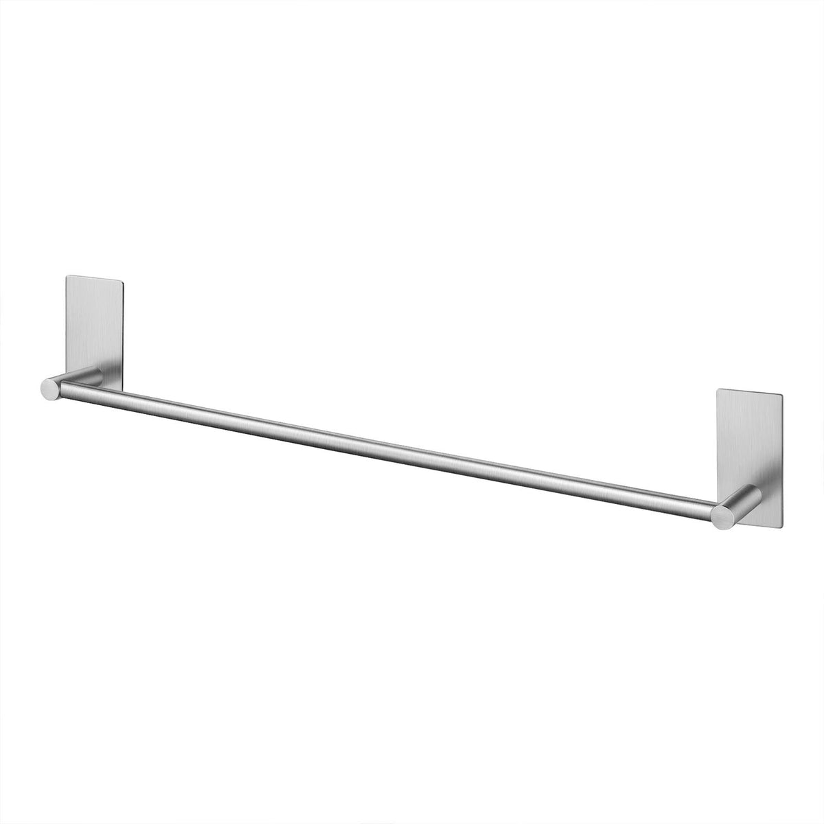 Kes Adhesive Towel Bar 20-Inch Bathroom Towel Holder No Drill Stick On Towel Hanger Contemporary Style Wall Mount Sus 304 Stainl