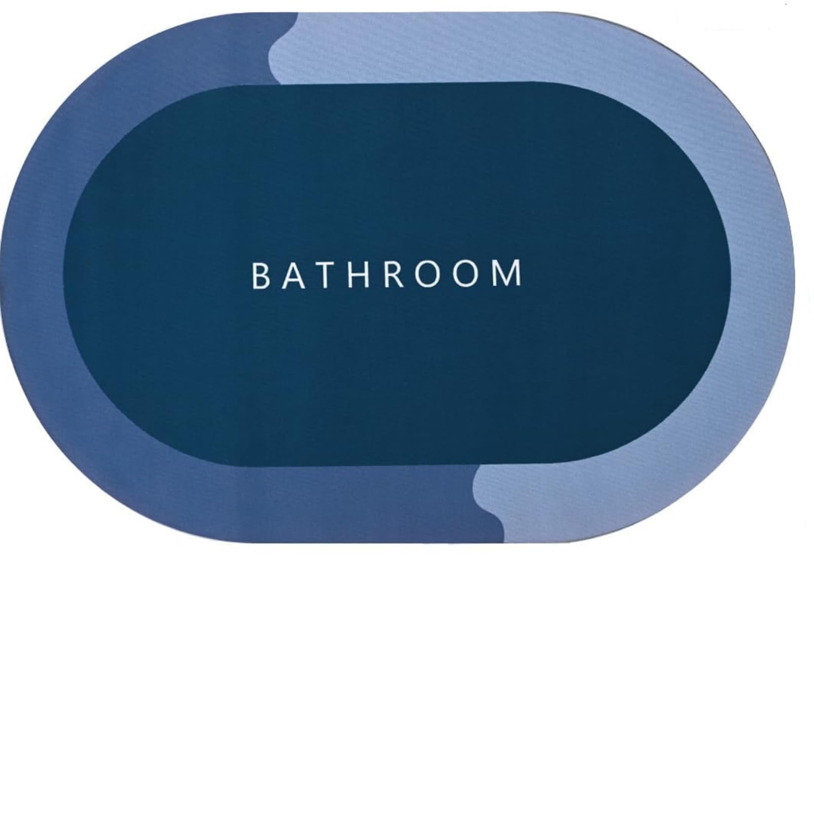 Mereava Bathroom Floor Mat for Home  Quick Dry Anti Slip Washable Soft Rubber Base Absorbent Carpet Rug  Modern Water Soaking 