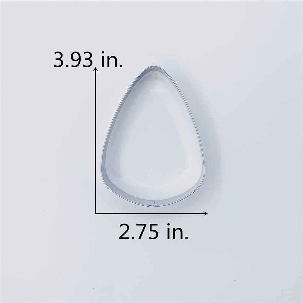 Liliao Candy Corn Cookie Cutter For Halloween - 2.8 X 4 Inches - Stainless Steel