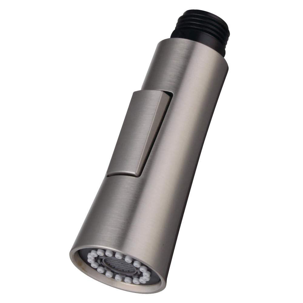 Kingston Brass KH8218 2-Function Pull-Down Kithcen Faucet Sprayer  Brushed Nickel