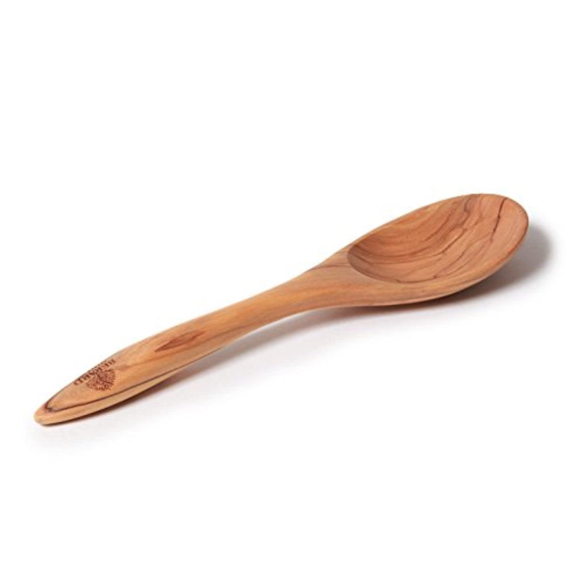 Berard French Olive Wood 12-Inch Handcrafted Wood Spoon, Terra Collection