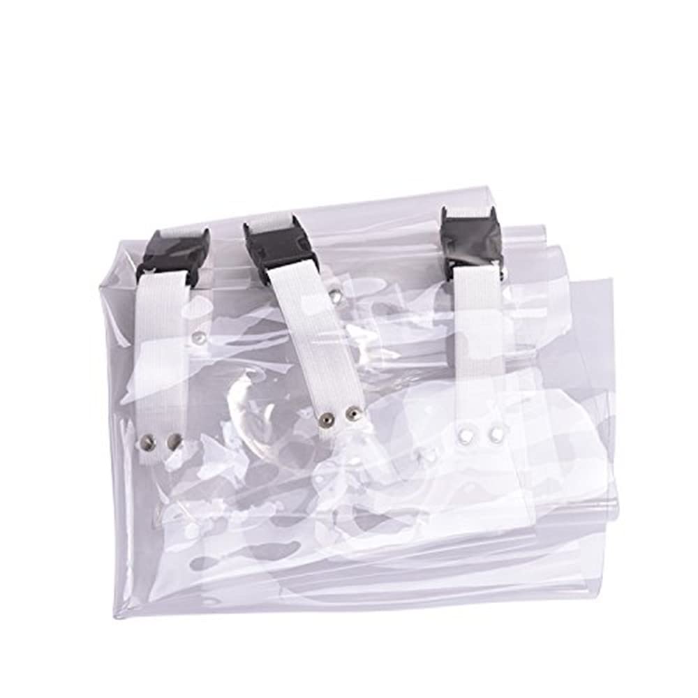 Seefdent Dental Chair Foot Cover Pad, Plastic Washable Clinic Unit Protector, Transparent Dustproof Mat