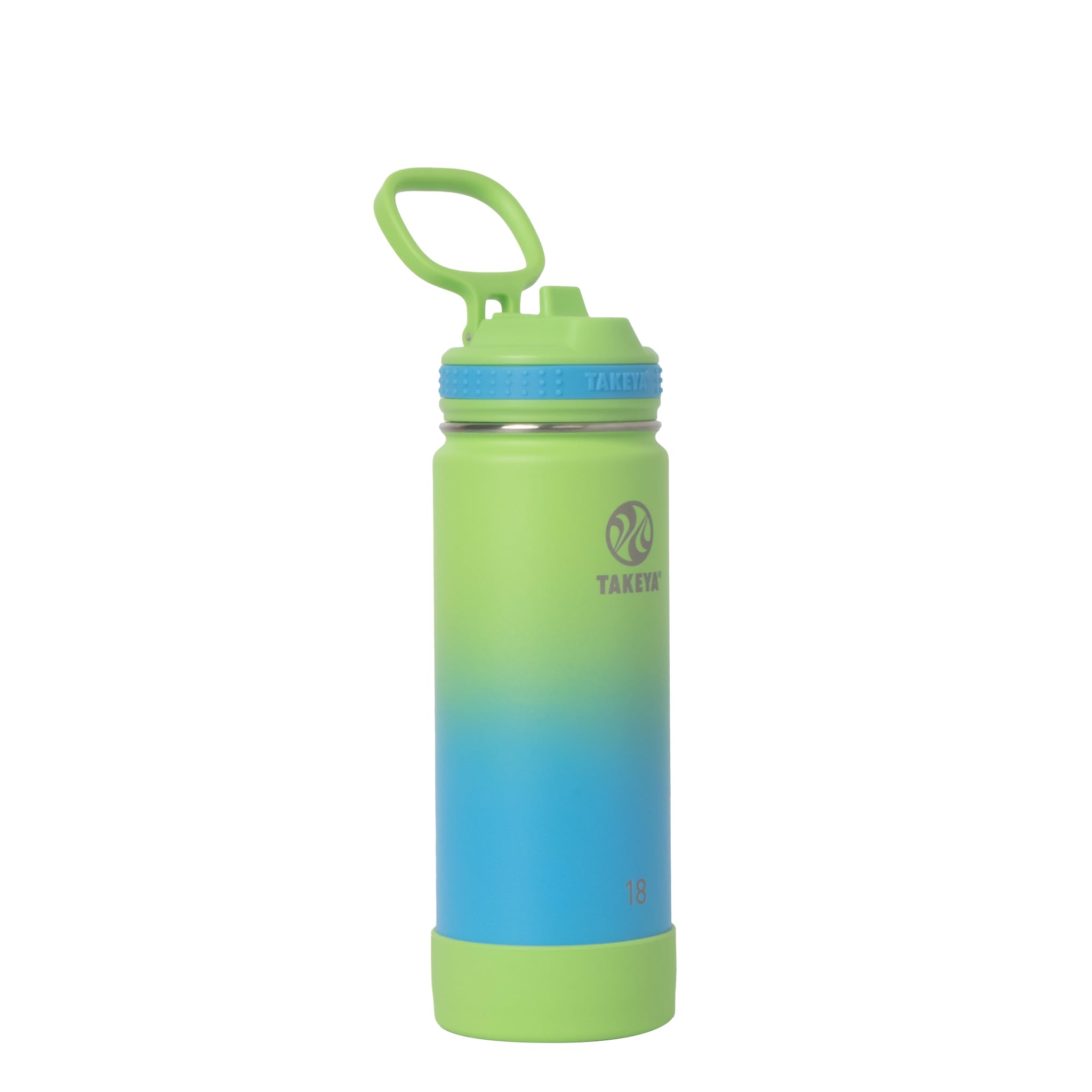 Takeya Actives Water Bottle With Straw Lid - Durable & Easy-Care Water Bottle With Stainless Steel Insulation - Bpa-Free Lid Wit