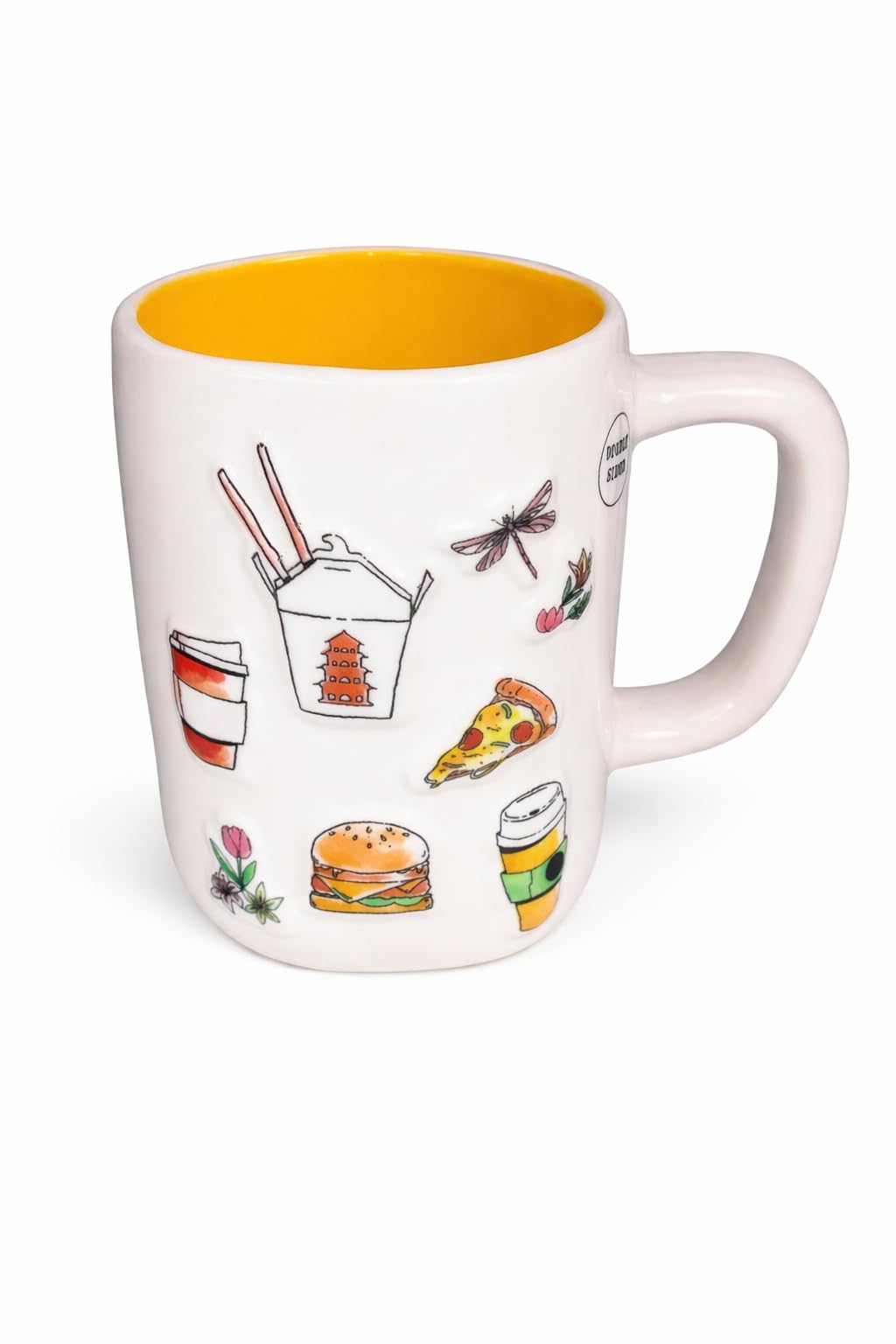 Rae Dunn by Magenta Gilmore Girls Ceramic Coffee Tea Mug, White, Youre the Lorelai to my Rory