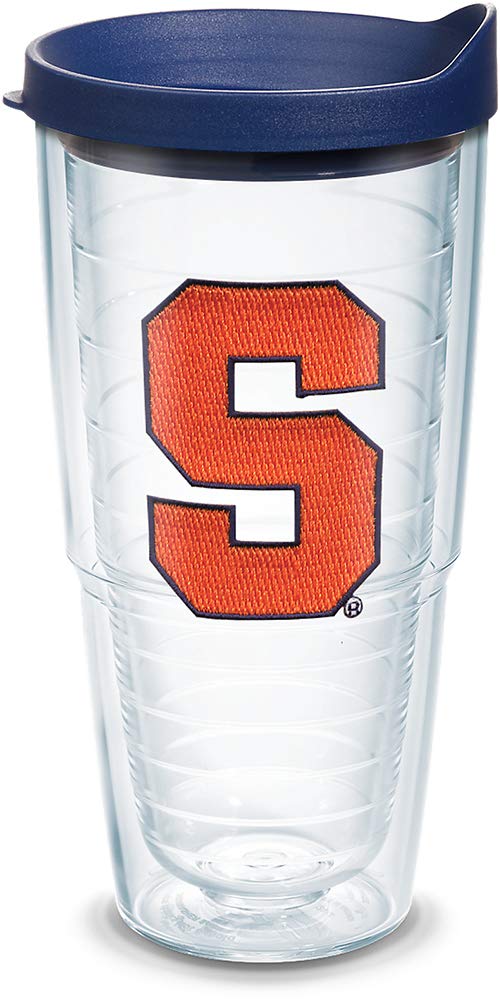 Tervis Made In Usa Double Walled Syracuse University Orange Insulated Tumbler Cup Keeps Drinks Cold & Hot, 24Oz, Primary Logo