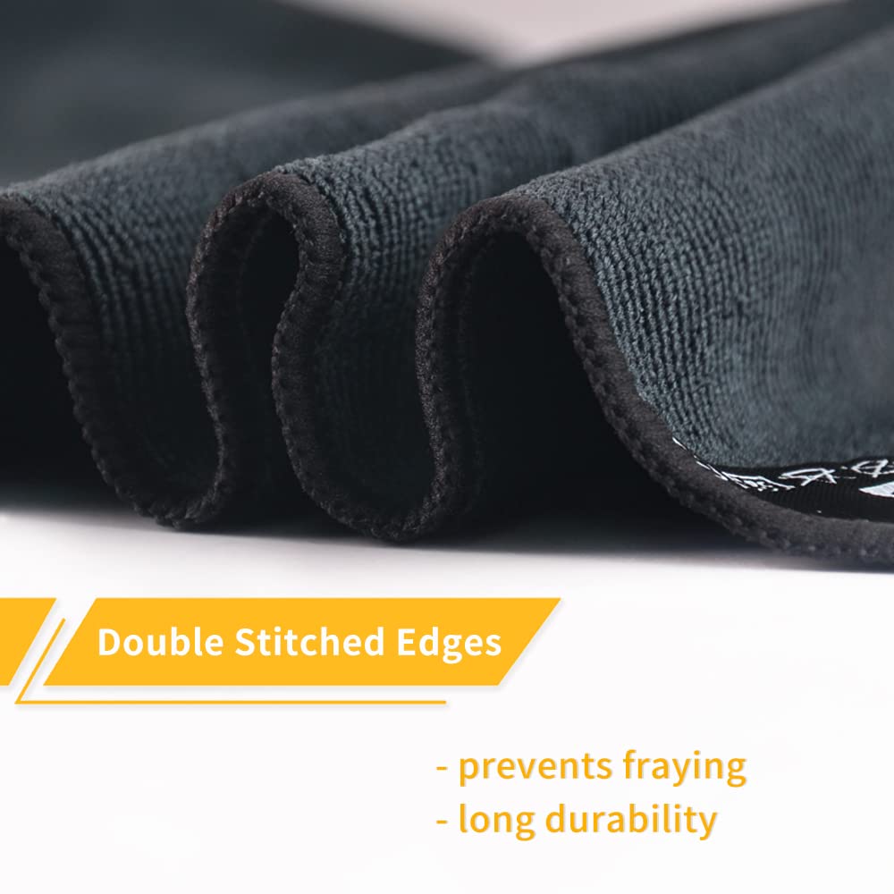 Cafemasy Barista Micro Cleaning Towels Pack 4Pcs Soft Absorbent Non-Abrasive Micro Cleaning Cloth For Barista To Clean Steam Wan