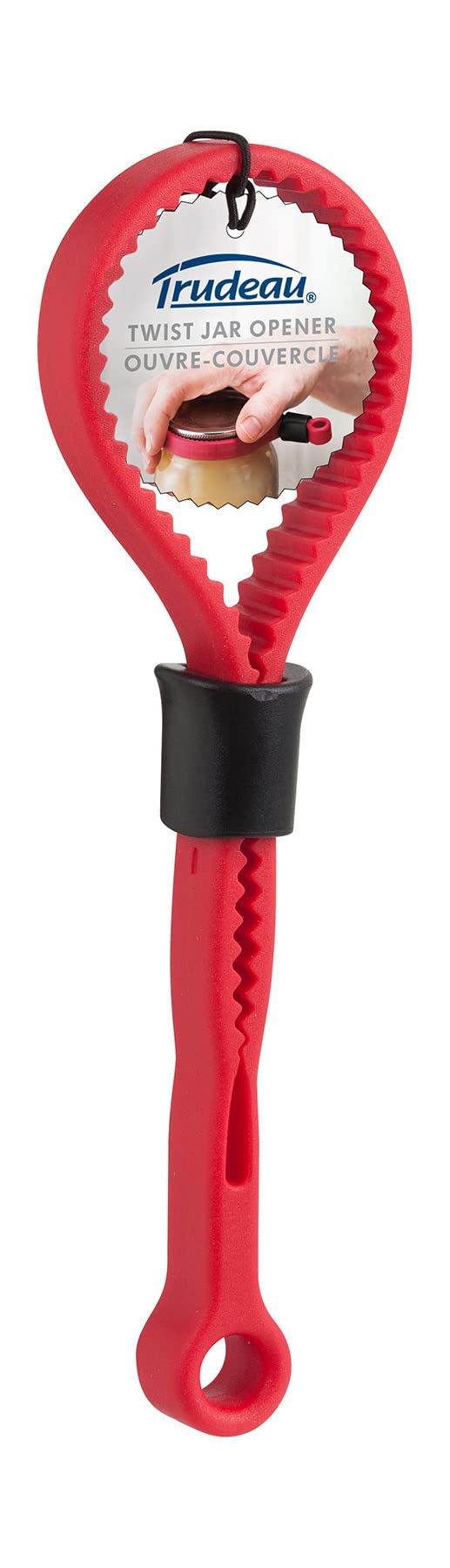Trudeau Silicone Assorted Color Twist Jar Opener  Set of 3