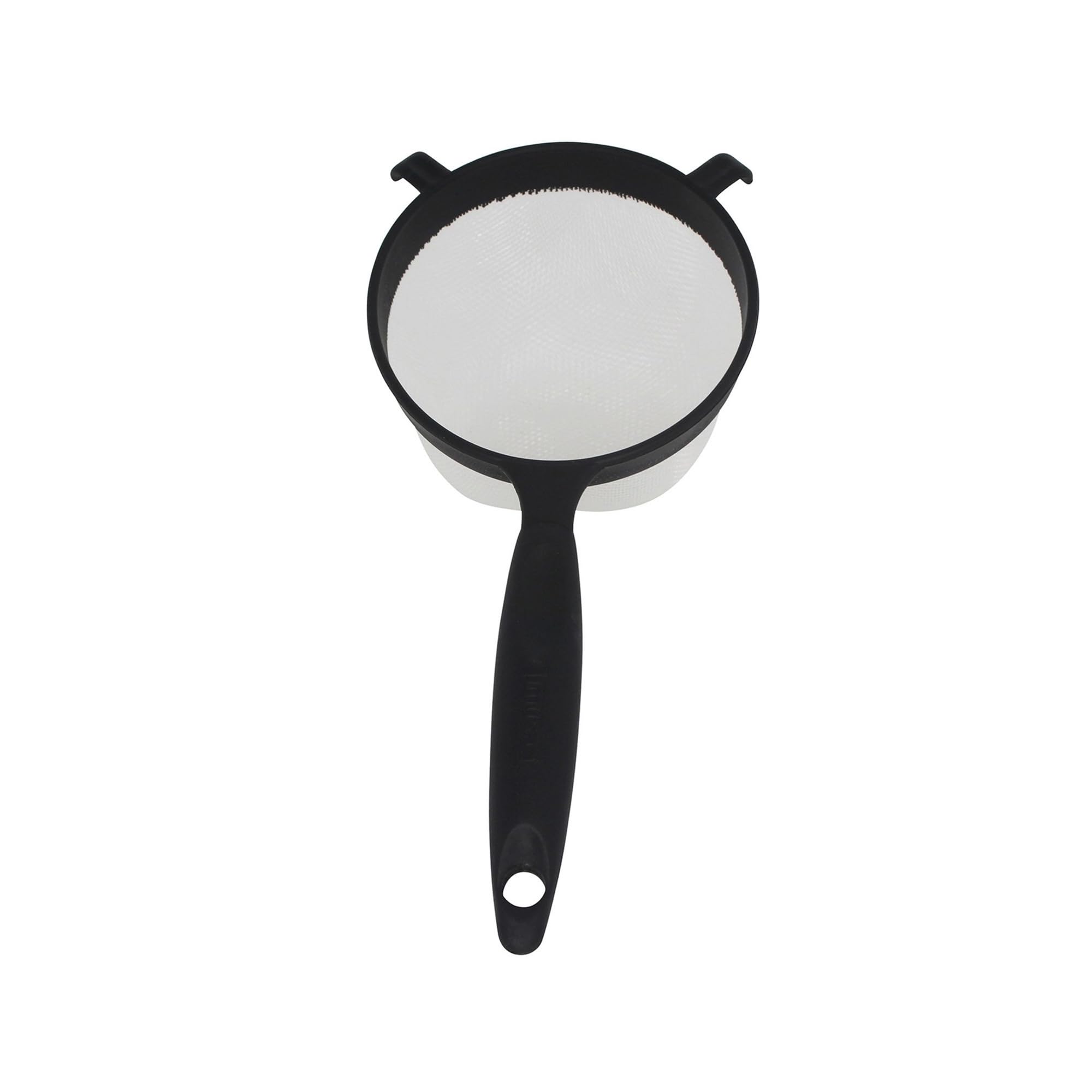 IMUSA USA IMU-71133W Plastic Strainer 6-Inch  Black